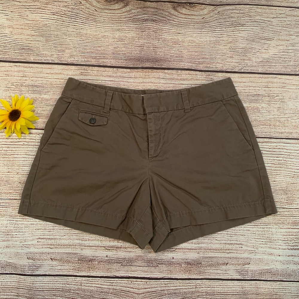 LOFT Brown Khaki Shorts Sz 6